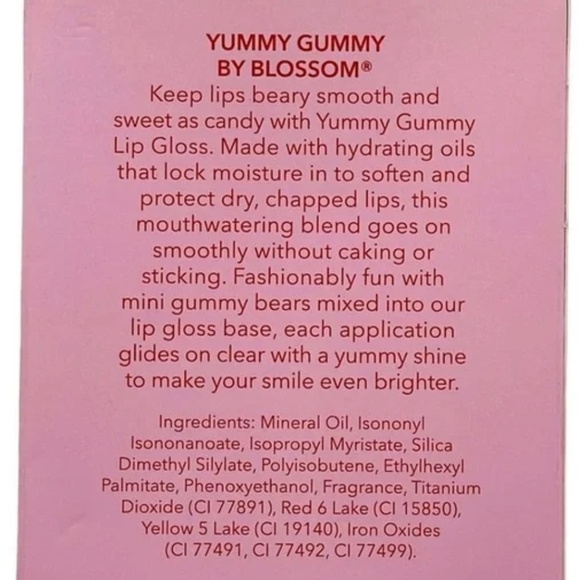 YUMMY GUMMY MOISTURIZING and HYDRATING GUMMY BEAR FLAVORED LIP BALM (LIP GLOSS) - Picture 3 of 4